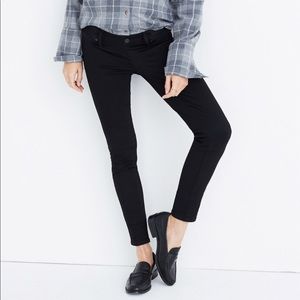 Madewell Maternity Black Frost Jean